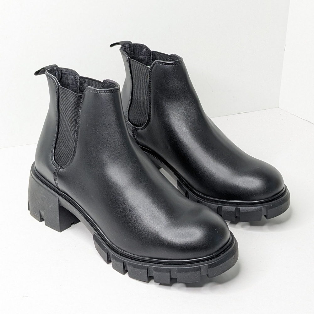 Steve Madden Howler Chelsea Boots, Black, Women's 8.5